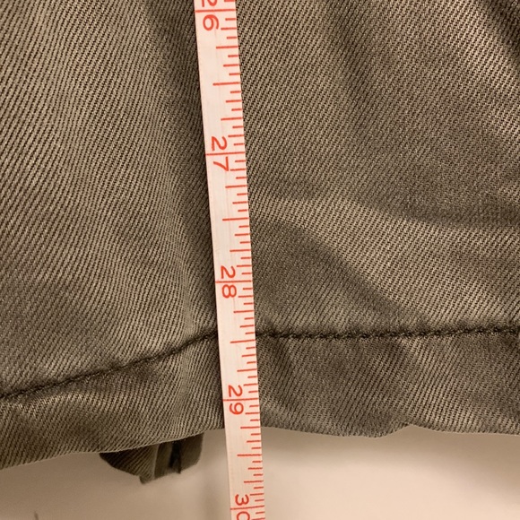 Insulated Military Cargo Jacket Max Jeans Olive Green Utility Jacket - Picture 12 of 16